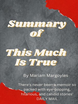 cover image of THIS MUCH IS TRUE